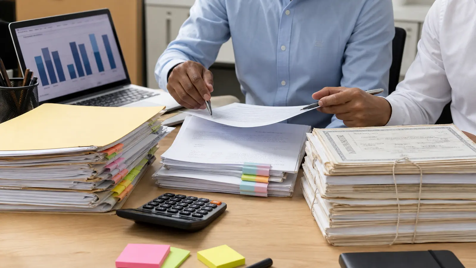 RTA operations desk comparing issued capital file, demat holding statements and physical certificate records for PAS-6 difference investigation
