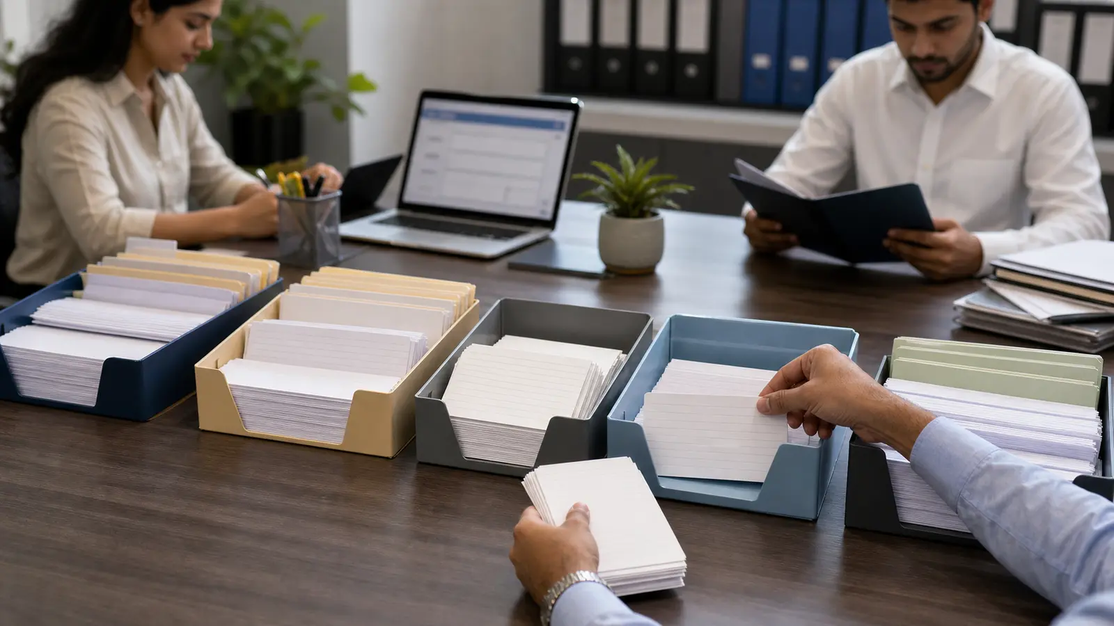 RTA operations desk arranging company, depository, DP and beneficial-owner records for reconciliation