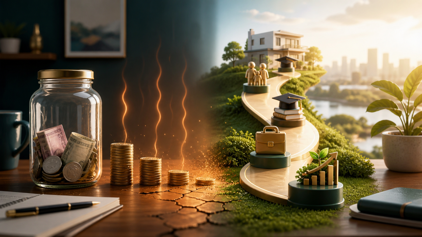 Saving vs Investing: Why Savings Alone Cannot Beat Inflation